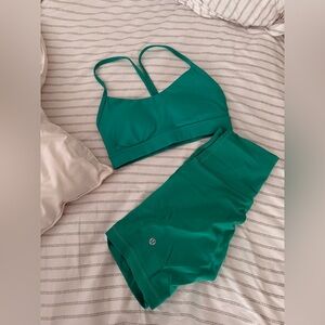 Lululemon Athletica Green Set